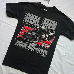 Vintage 90’s Dale Earnhardt NASCAR T-Shirt - S - Black